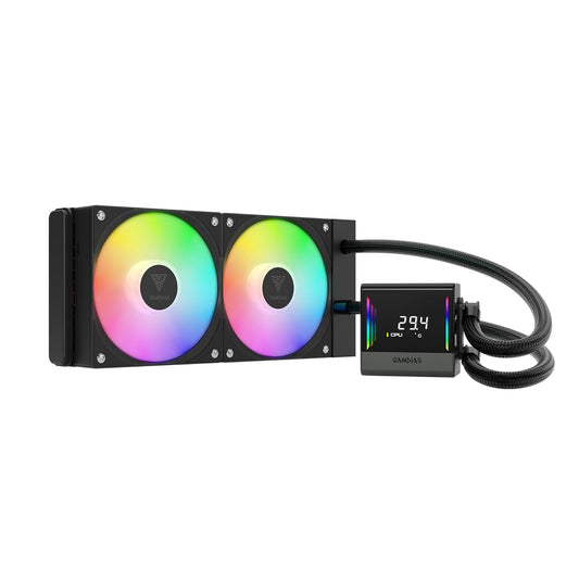 ENFRIAMIENTO GAMDIAS CHIONE E4 420 NEGRO ARGB LGA1700/AM5 DIGITAL CHIONE E4-420 11M DE GARANTIA