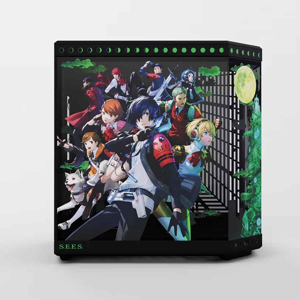GABINETE HYTE PERSONA 3 RELOAD Y70 EATX S/FUENTE CRISTAL NEGRO CS-HYTE-Y70-P3R 11M DE GARANTIA
