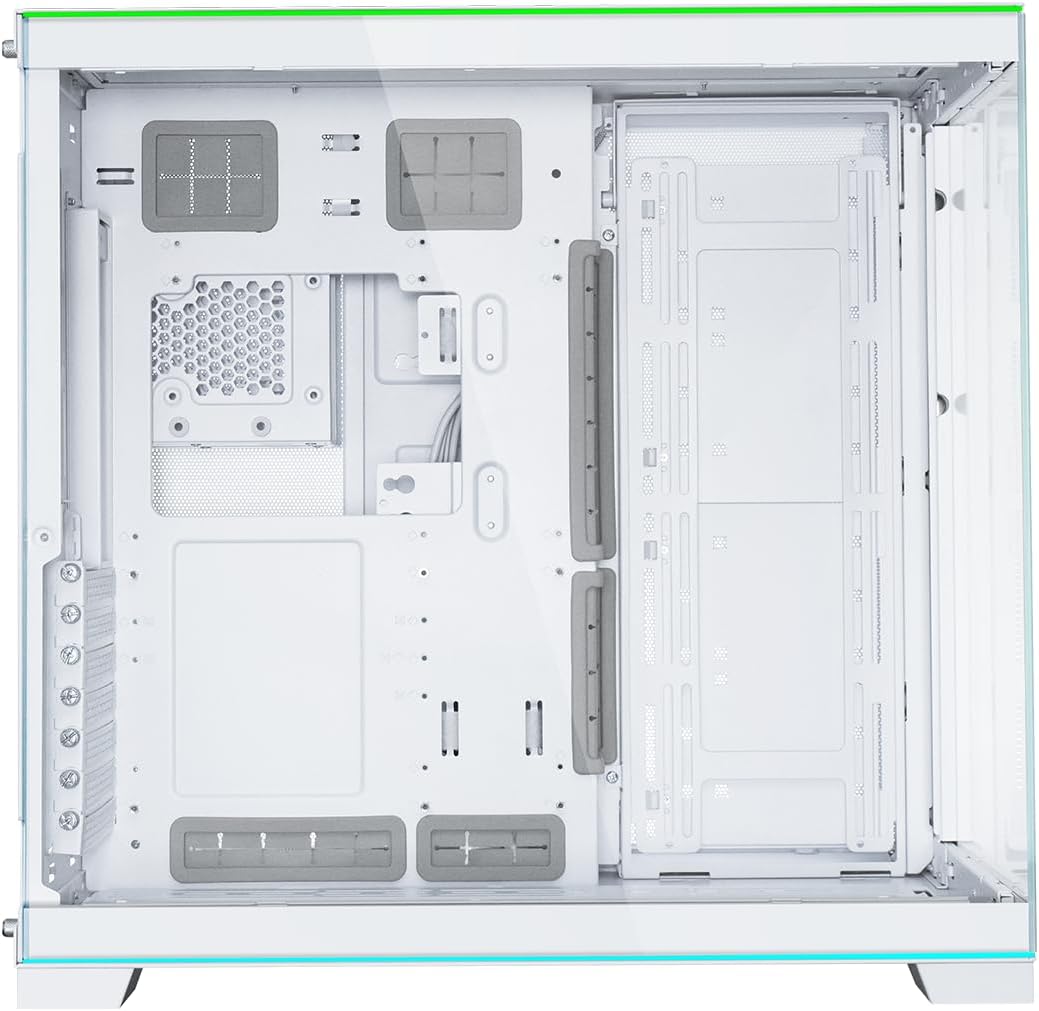 GABINETE LIAN LI O11 DINAMICO EVO RGB S/FUENTE ATX CRISTAL BLANCO G99.O11DERGBW.00 12M DE GARANTIA