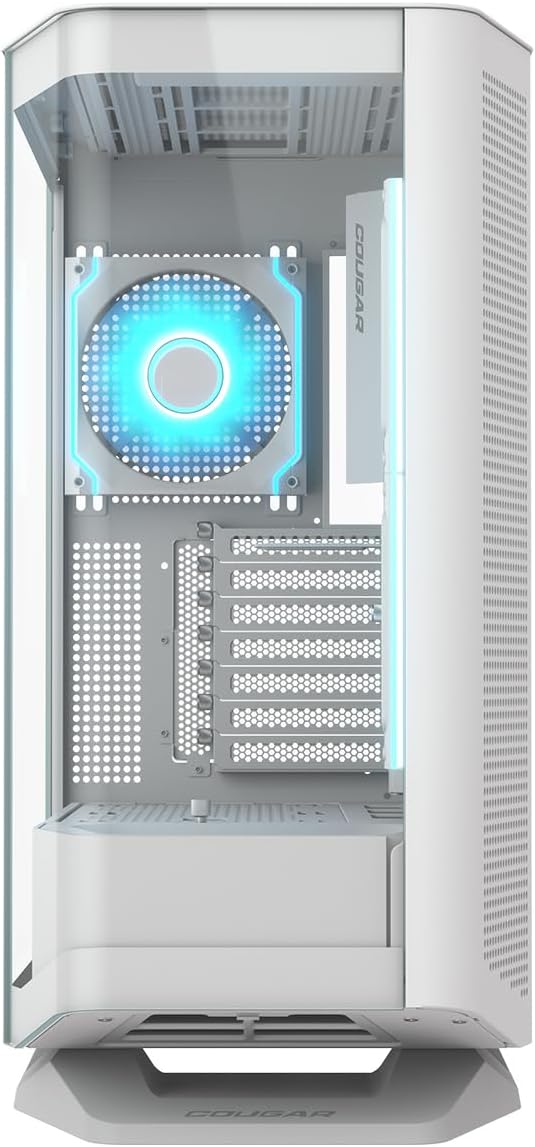 GABINETE COUGAR FV270 RGB BLANCO E-ATX S/FUENTE CRISTAL 3858M60.0006 12M DE GARANTIA