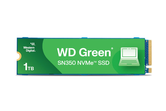 SSD WD GREEN SN350 NVME 1TB PCI EXPRESS 3.0 M2.0 WDS100T2G0C