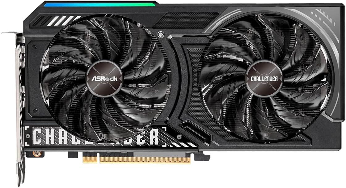 TARJETA DE VIDEO RADEON RX9060XT 8GB GDDR6 ASROCK CHALLENGER 90-GA5TZZ-00UANZ