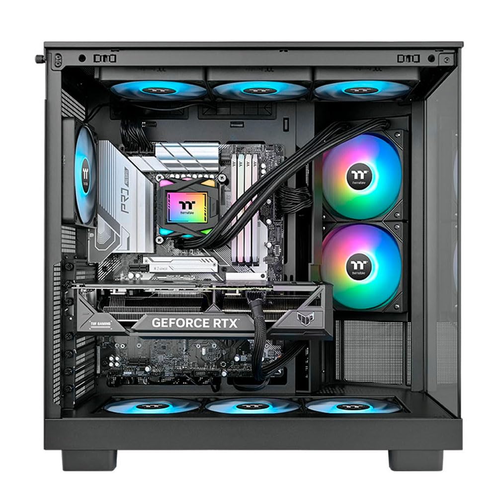 ENFRIAMIENTO LIQUIDO THERMALTAKE LA240 ARGB SYNC AIO 120MM CL-W457-PL12SW-A 12M DE GARANTIA