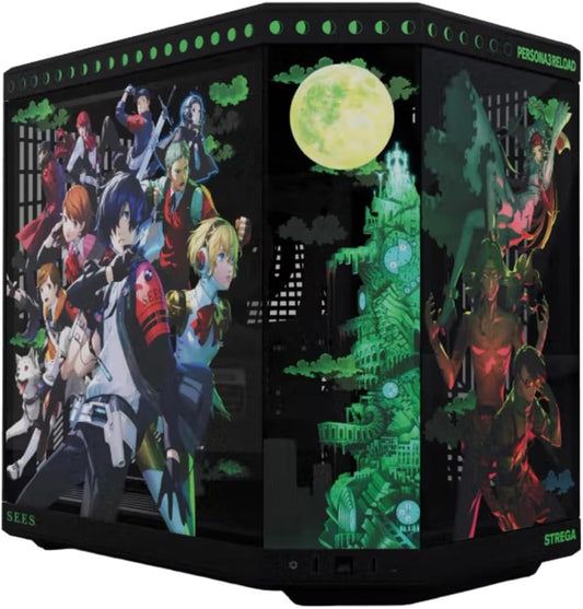 GABINETE HYTE PERSONA 3 RELOAD Y70 EATX S/FUENTE CRISTAL NEGRO CS-HYTE-Y70-P3R 11M DE GARANTIA
