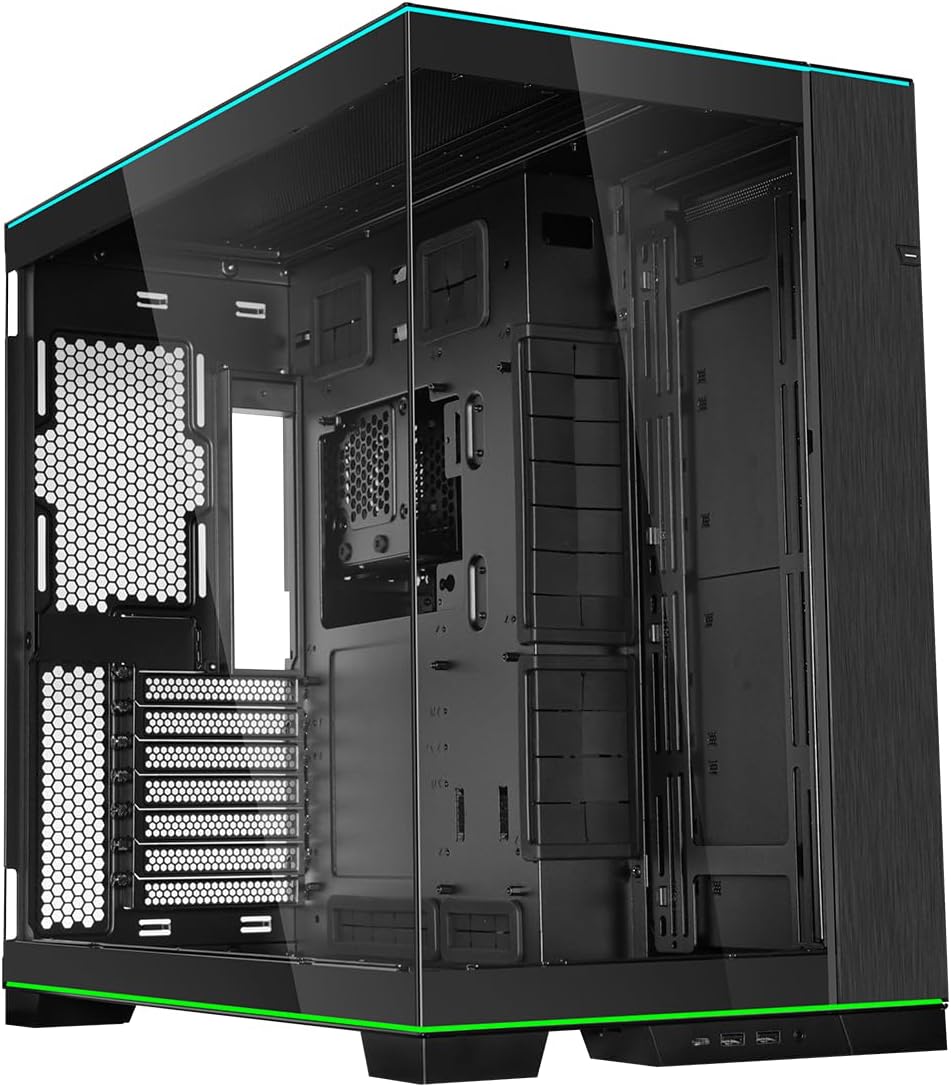 GABINETE LIAN LI O11 DINAMICO EVO RGB S/FUENTE ATX CRISTAL NEGRO G99.O11DERGBX.00 12M DE GARANTIA