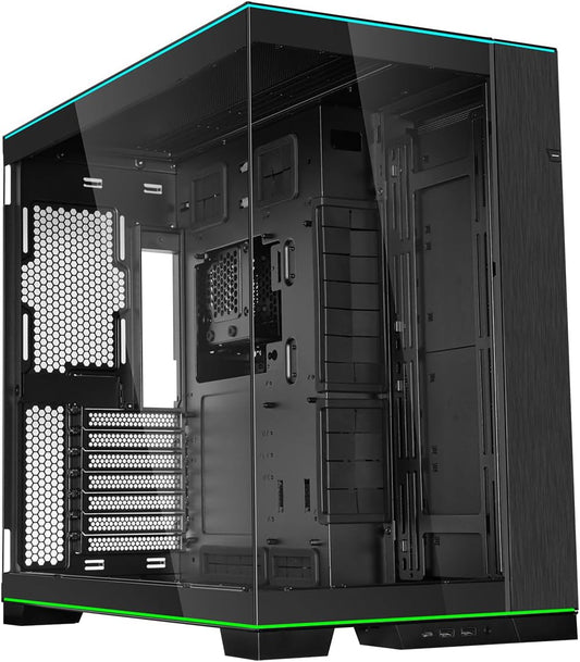 GABINETE LIAN LI O11 DINAMICO EVO RGB S/FUENTE ATX CRISTAL NEGRO G99.O11DERGBX.00 12M DE GARANTIA