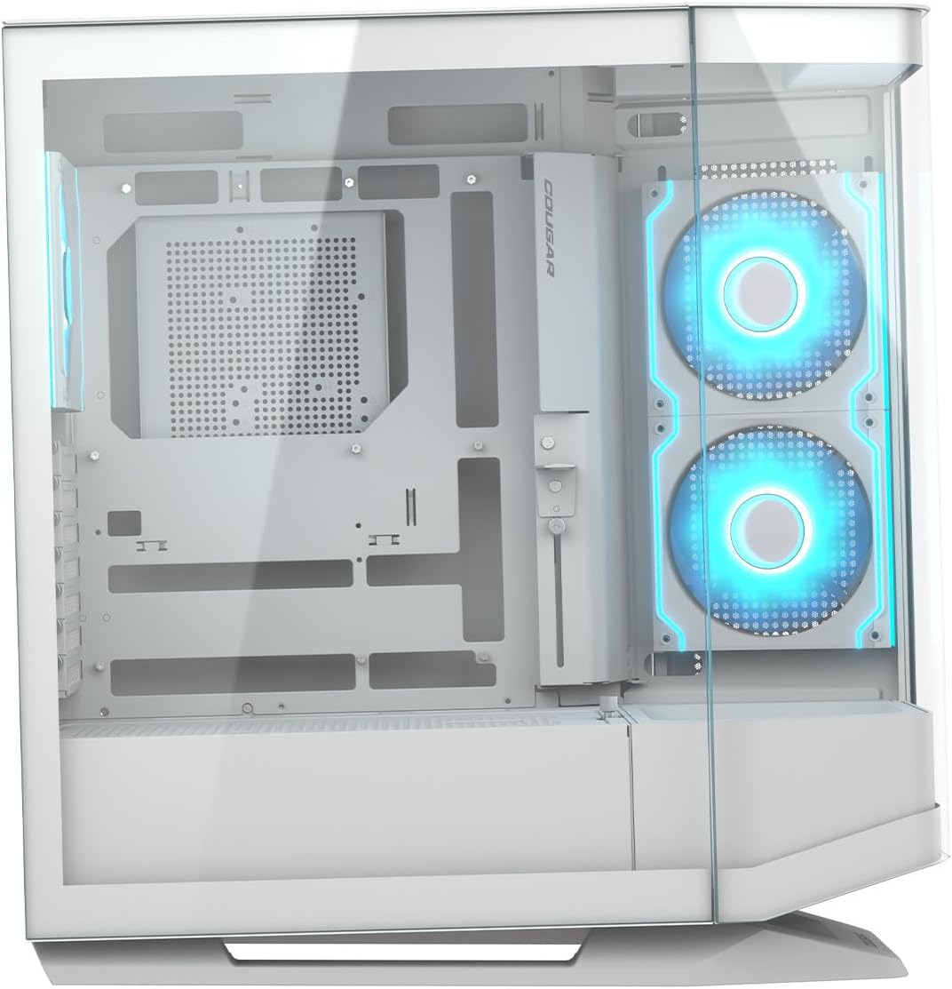 GABINETE COUGAR FV270 RGB BLANCO E-ATX S/FUENTE CRISTAL 3858M60.0006 12M DE GARANTIA