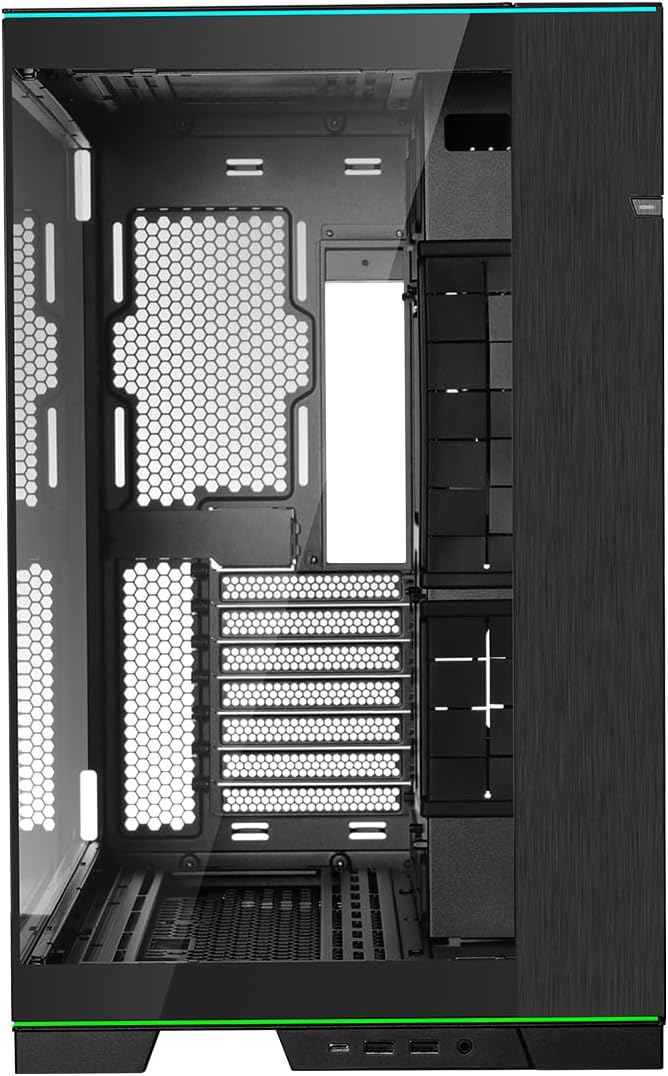 GABINETE LIAN LI O11 DINAMICO EVO RGB S/FUENTE ATX CRISTAL NEGRO G99.O11DERGBX.00 12M DE GARANTIA