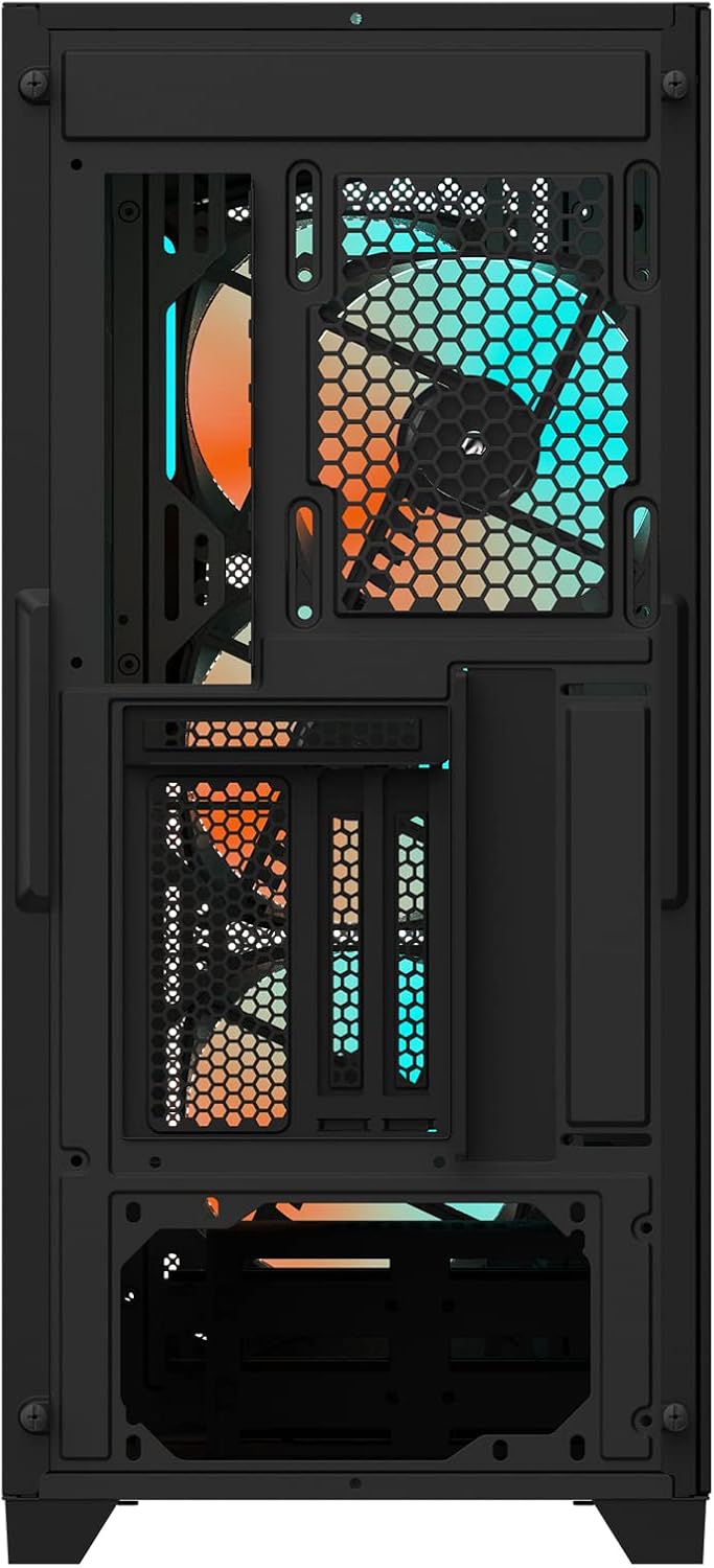 GABINETE GIGABYTE C301 GLASS BLANCO RGB M-ATX S/FUENTE CRISTAL GB-C301GW SIN GARANTIA