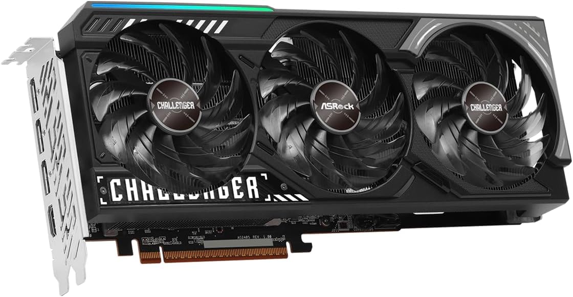 TARJETA DE VIDEO RADEON RX9070 16GB GDDR6 ASROCK CHALLENGER RX9070 CL 16G
