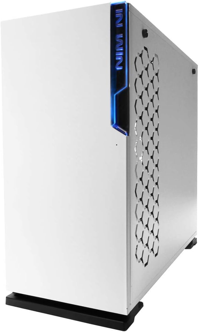 GABINETE INWIN 101 BLANCO ATX S/FUENTE CRISTAL IW-101-WHITE SIN GARANTIA