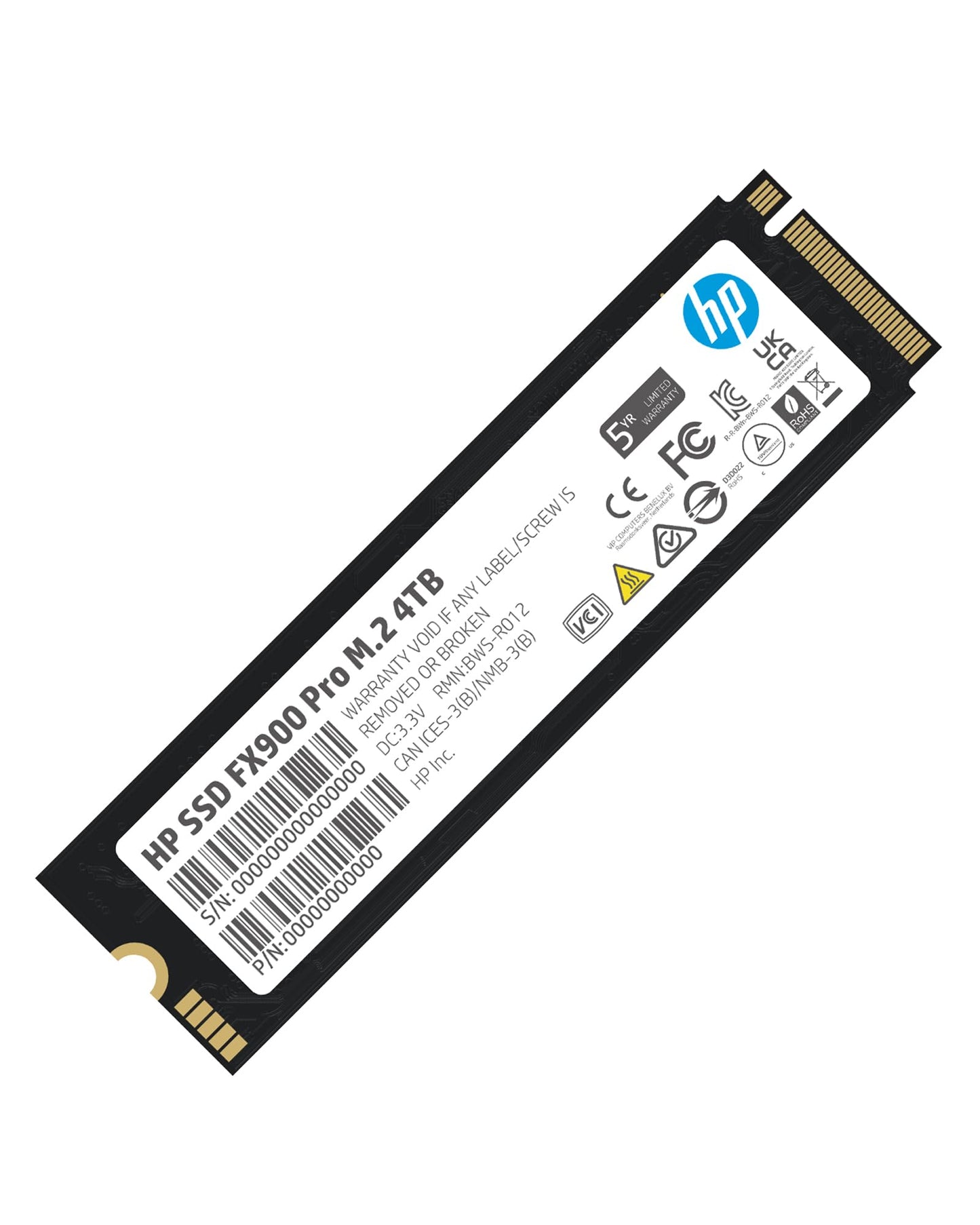 SSD HP FX900 PRO 4TB M2 7400MB/s 4A3U2AA