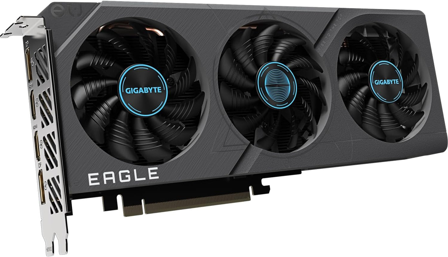 CAJA ABIERTA TVIDEO GIGABYTE RTX4060 EAGLE OC 8GB 128 BIT GDDR6 GV-N4060EAGLE OC-8GD REV 1.0