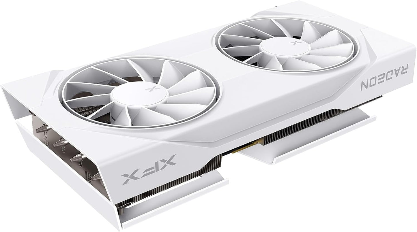 TARJETA DE VIDEO RADEON RX9060XT 8GB OC GDDR6 XFX GAMING BLANCA RX-96TSW8GWQ