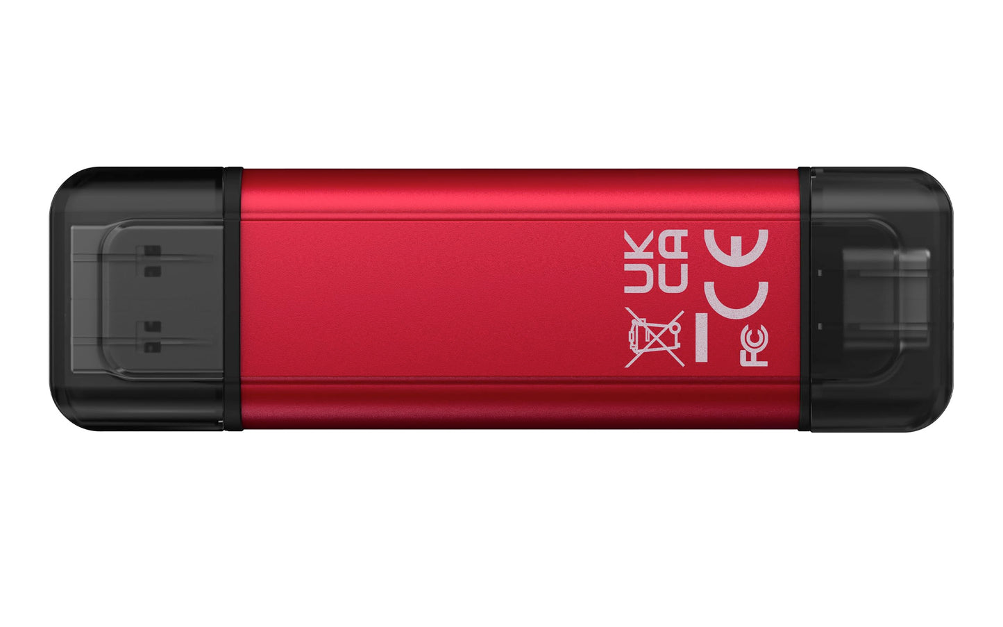 SSD EXTERNO KINGSTON DUAL 512GB USB-C/-A ROJO SPSD/512GB