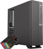 GABINETE STYLOS MINCE SLIM ITX C/FUENTE 500W METAL NEGRO STGAMN1B 11M DE GARANTIA