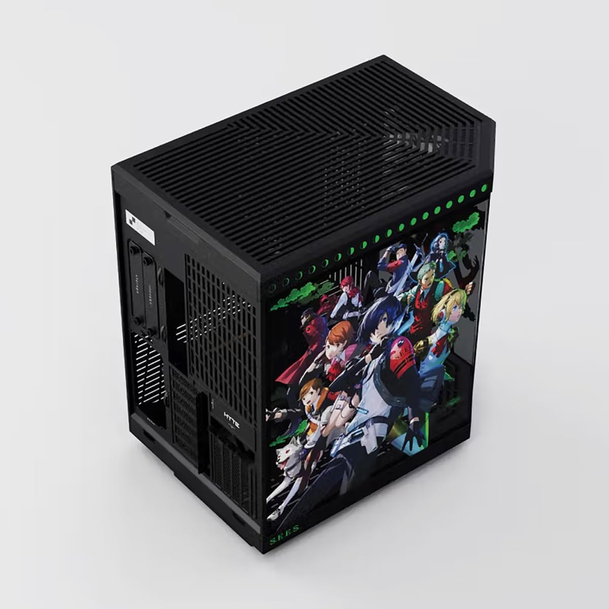 GABINETE HYTE PERSONA 3 RELOAD Y70 EATX S/FUENTE CRISTAL NEGRO CS-HYTE-Y70-P3R 11M DE GARANTIA