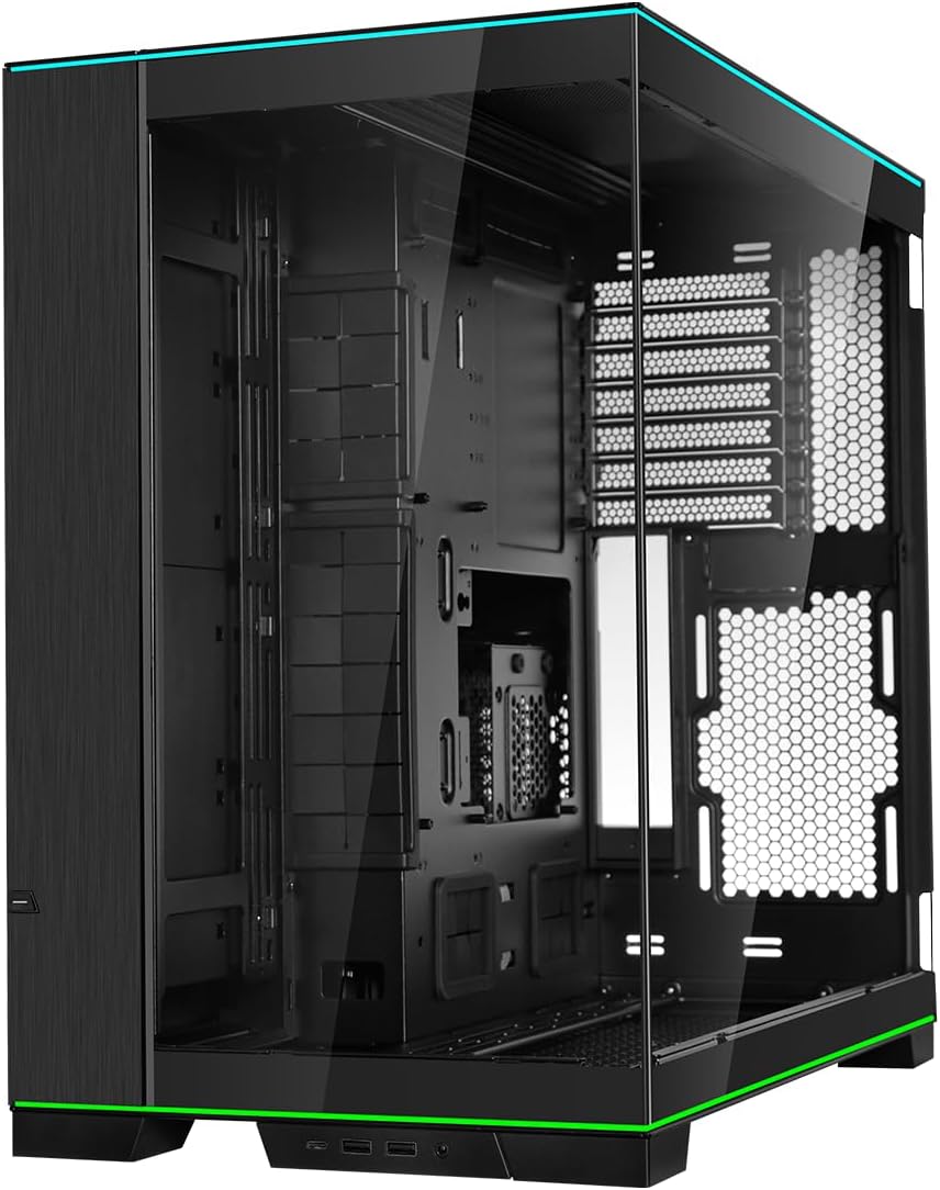 GABINETE LIAN LI O11 DINAMICO EVO RGB S/FUENTE ATX CRISTAL NEGRO G99.O11DERGBX.00 12M DE GARANTIA