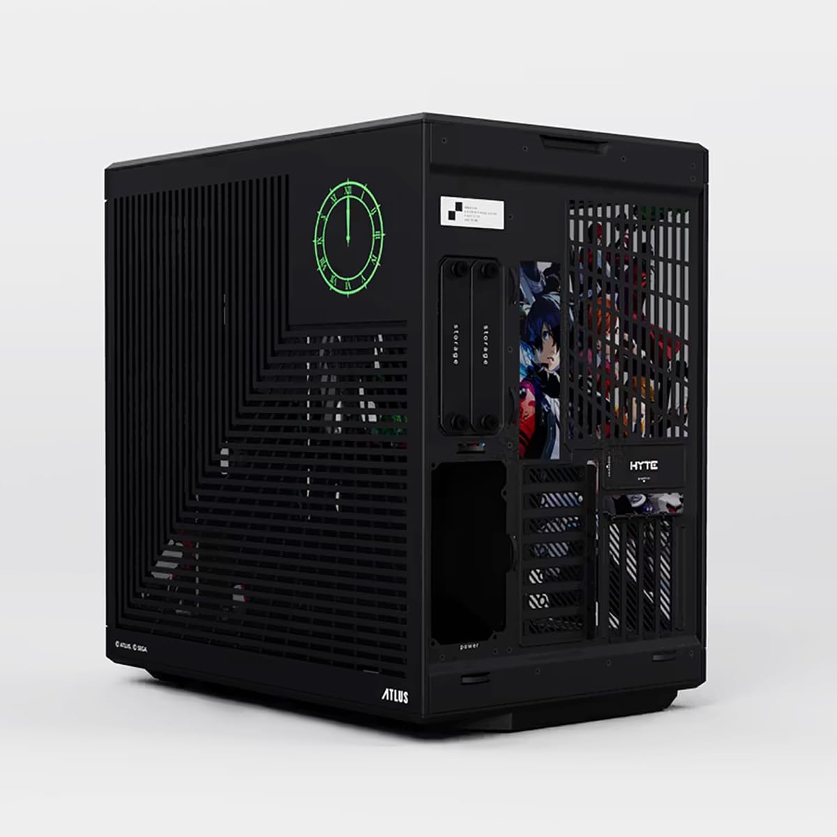 GABINETE HYTE PERSONA 3 RELOAD Y70 EATX S/FUENTE CRISTAL NEGRO CS-HYTE-Y70-P3R 11M DE GARANTIA