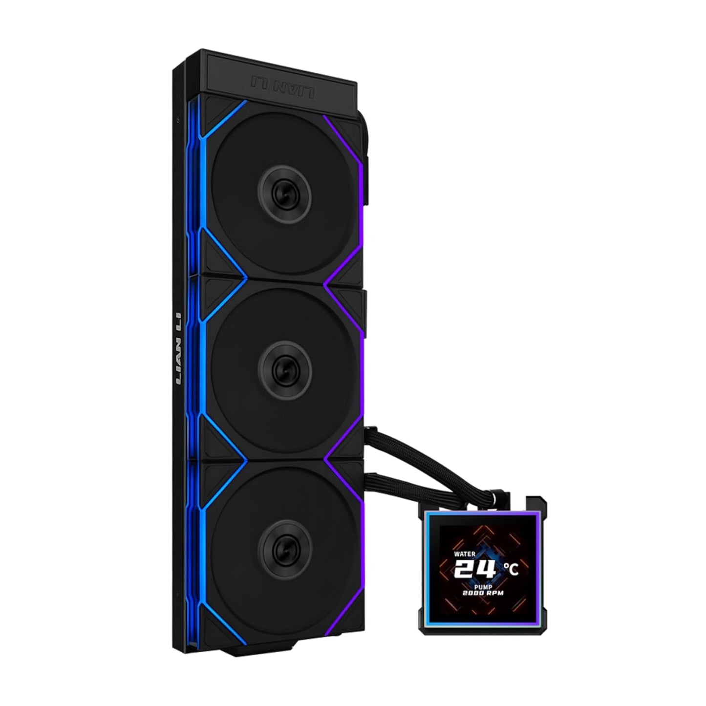 ENFRIAMIENTO LIAN LI HYDROSHIFT II LCD-C 360TL ARGB NEGRO LGA1851/AMS GHS2LCD36TB.00 12M DE GARANTIA