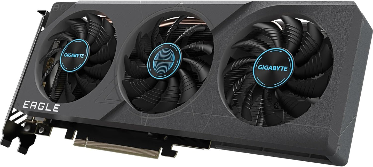 CAJA ABIERTA TVIDEO GIGABYTE RTX4060 EAGLE OC 8GB 128 BIT GDDR6 GV-N4060EAGLE OC-8GD REV 1.0