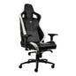SILLA NOBLECHAIRS EPIC GAMING DE CUERO REAL DE GRANO SUPERIOR BLACK/WHITE/RED