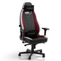 SILLA NOBLECHAIRS LEGEND BLACK/ WHITE/ RED CUERO SINTETICO 150KG
