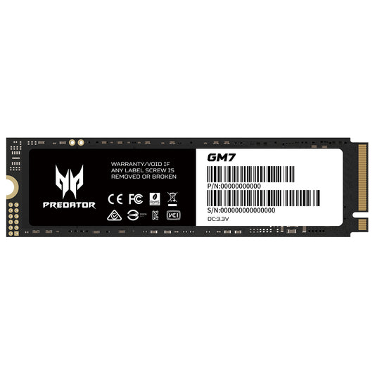 SSD PREDATOR ACER GM7 2TB M.2 PCIE4.0