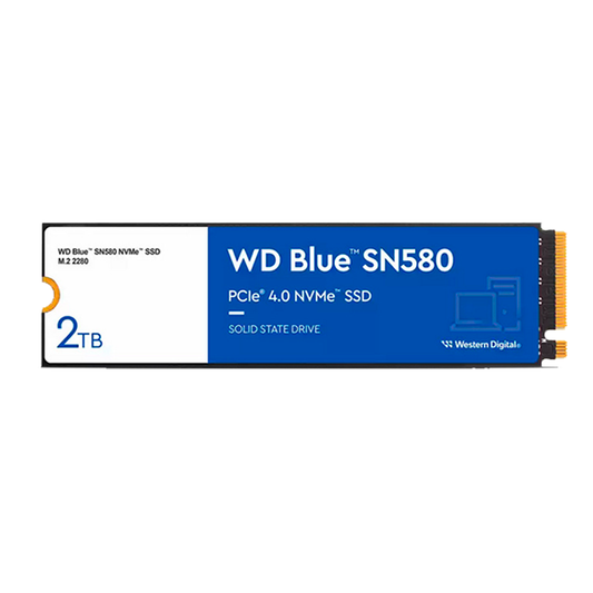 SSD WD BLUE SN580 NVME 2TB PCIE 4.0 M2