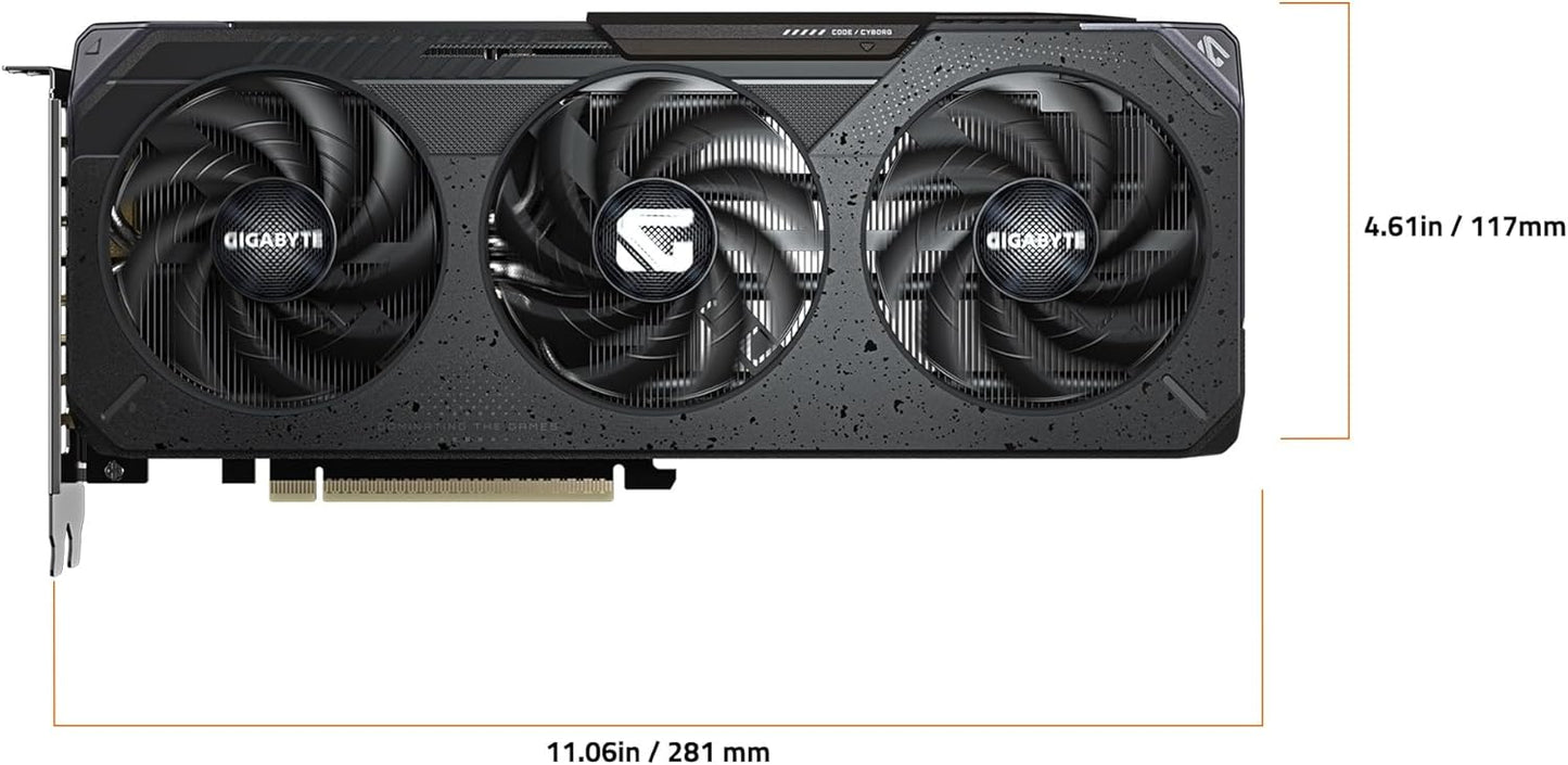 TARJETA DE VIDEO NVIDIA GEFORCE RTX5060 8GB OC GDDR7 GIGABYTE WINDFORCE GV-N5060WF2OC-8GD