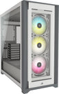 GABINETE CORSAIR ICUE 5000X RGB BLANCO ATX CRISTAL MIDITOWER CC-9011233-WW SIN GARANTIA