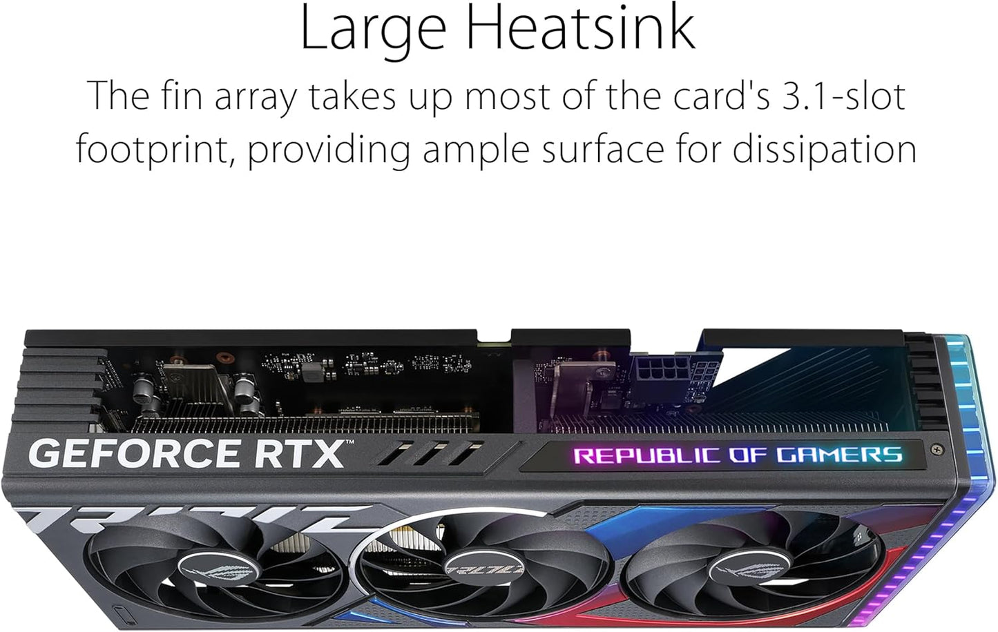 TARJETA DE VIDEO NVIDIA GEFORCE RTX4060 8GB OC GDDR6 ASUS ROG STRIX GAMING 90YV0JB0-M0AA00