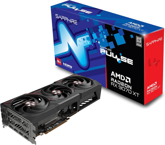TARJETA DE VIDEO RADEON RX9070XT 16GB DDR6 SAPPHIRE PULSE RX 11348-03-20G