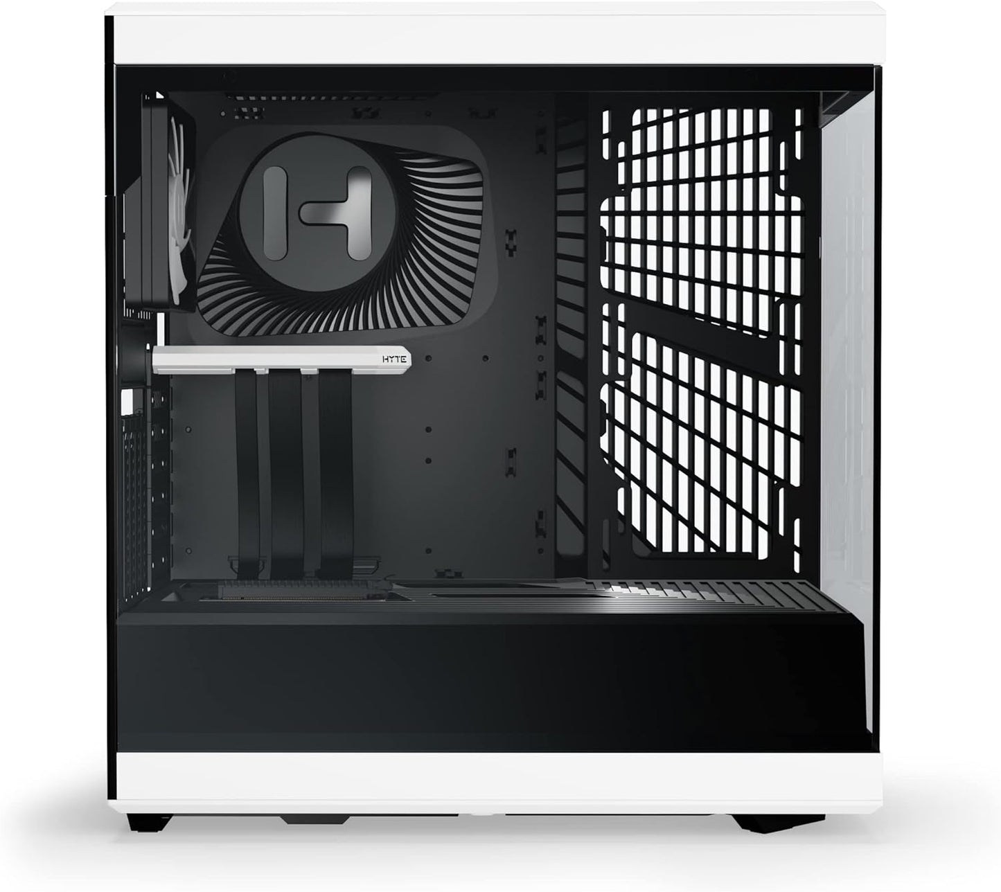 GABINETE HYTE Y40 NEGRO/BLANCO M-ATX S/FUENTE CRISTAL CS-HYTE-Y40-BW 11M DE GARANTIA