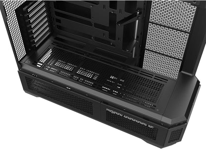 GABINETE THERMALTAKE VIEW 600 TG BLACK E-ATX CRISTAL NEGRO CA-11H-00F1WN-00 12M DE GARANTIA