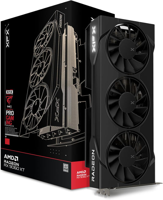 TARJETA DE VIDEO RADEON RX9060XT 16GB OC GDDR6 XFX SWFT RX-96TS316B7 12M DE GARANTIA