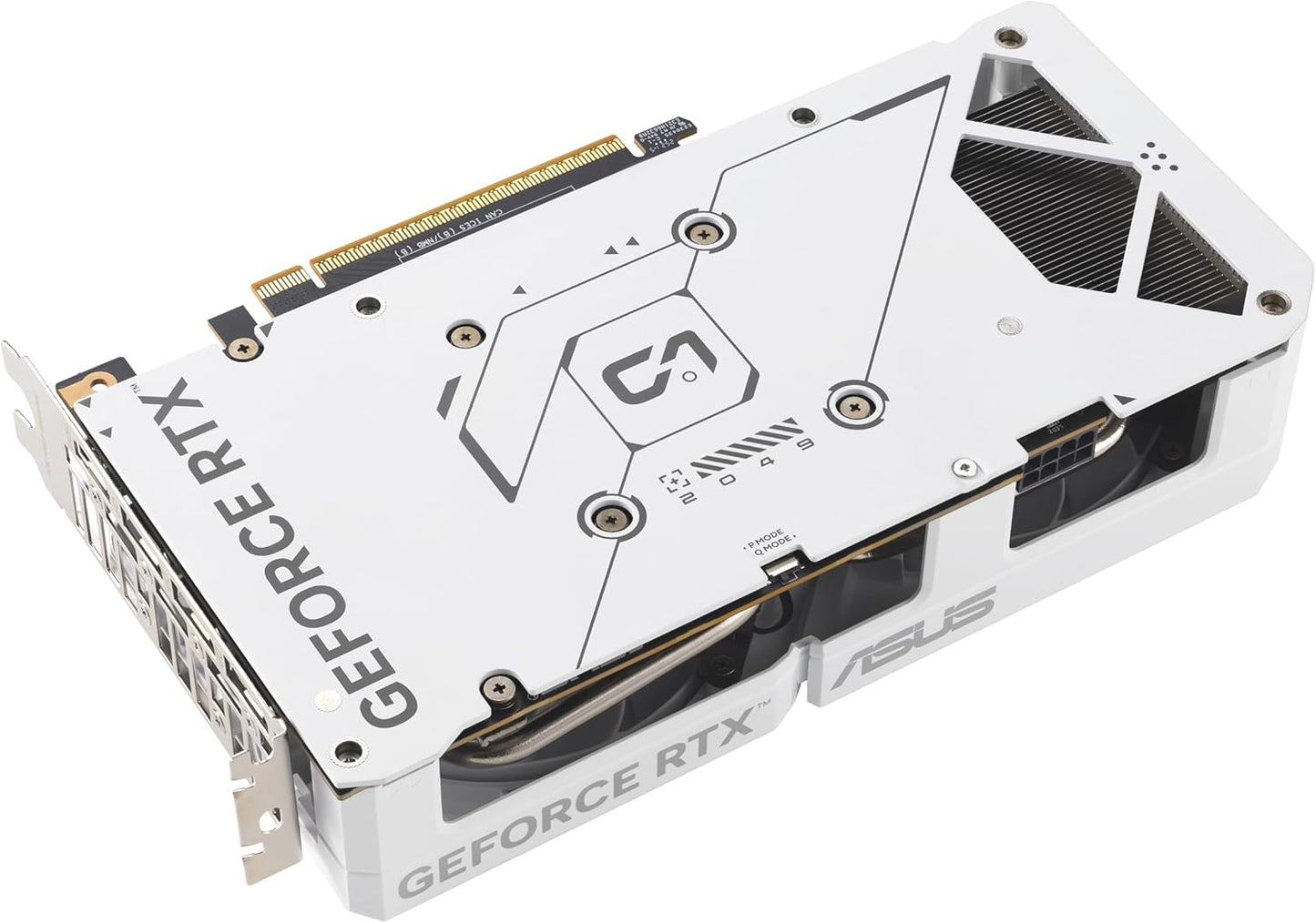 TARJETA DE VIDEO NVIDIA GEFORCE RTX5060 8GB OC GDDR7 ASUS DUAL BLANCA 90YV0N15-MVAA00