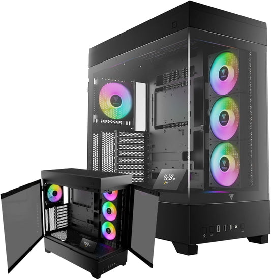 GABINETE GAMDIAS ATLAS P1 NEGRO ATX ARGB S/FUENTE CRISTAL GD-ATLAS P1 11M DE GARANTIA