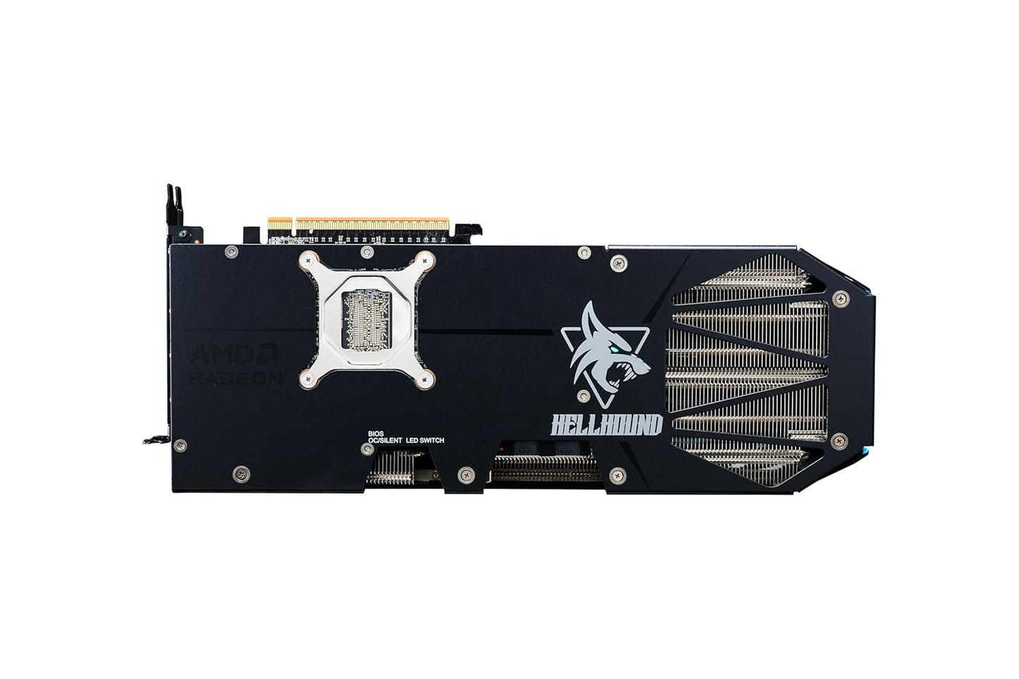 TARJETA DE VIDEO RADEON RX9070XT 16GB OC GDDR6 POWER COLOR HELLHOUND BLACK RX9070XT 16G-L/ OC
