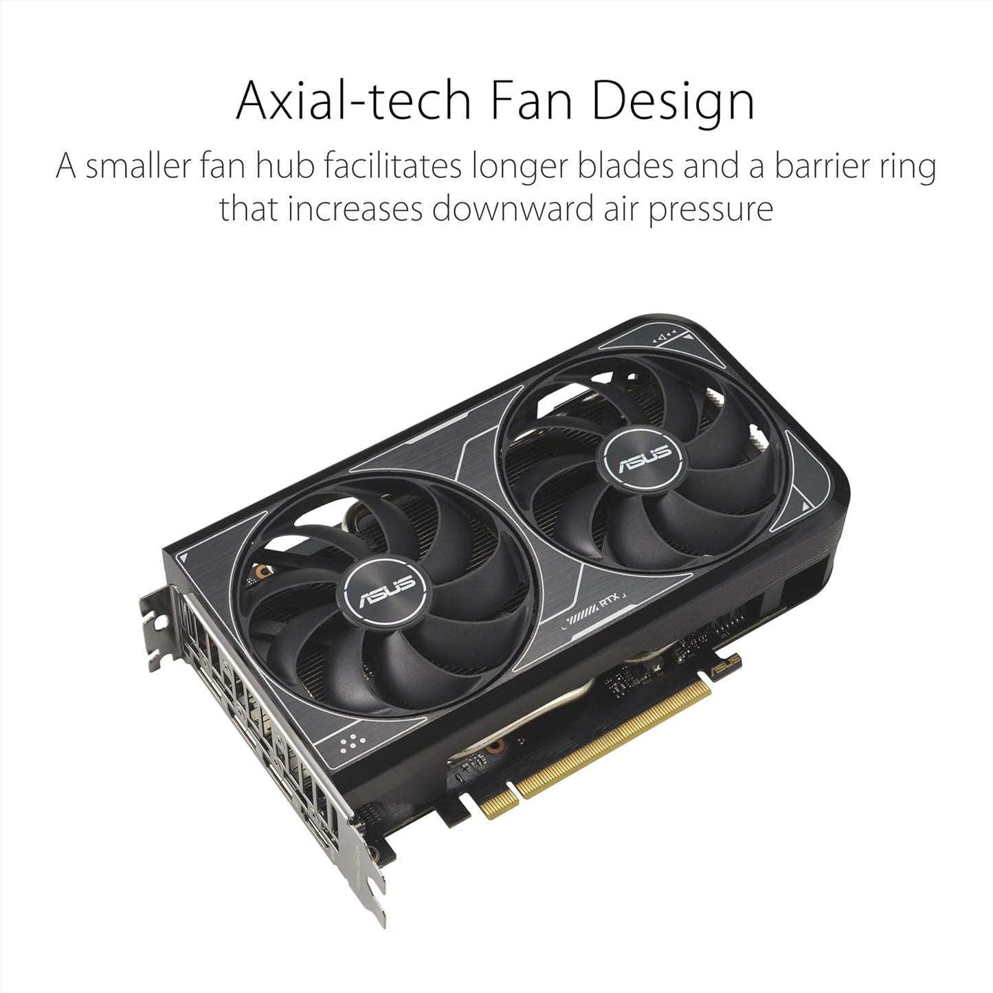 CAJA ABIERTA TVIDEO ASUS DUAL RTX4060 OC 8GB DRR6 HDMI DP DUAL-RTX4060-O8G-V2 90YVOJC4-MVAA00