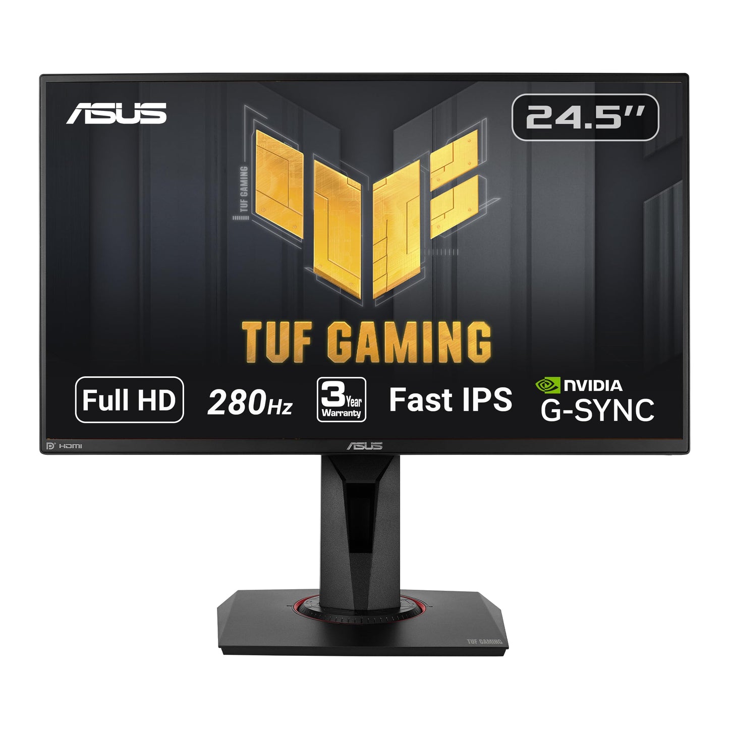 MONITOR 24 ASUS TUF GAMING VG259QM 1MS 280HZ FULL HD IPS BOCINAS ANTI-GLARE