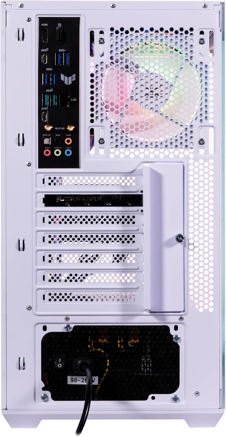 GABINETE NACEB NEBULA GAMER M-ATX ARGB 4VENT S/FUENTE CRISTAL BLANCO NA-0637B 11M DE GARANTIA
