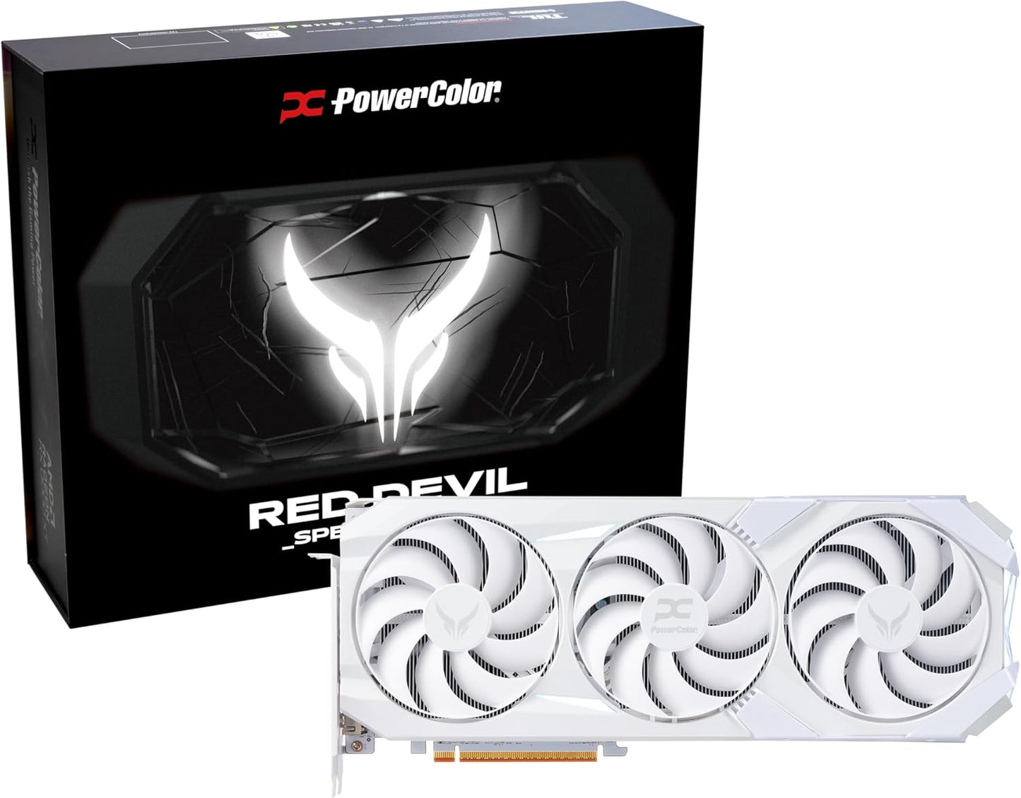 TARJETA DE VIDEO RADEON RX9070XT 16GB OC GDDR6 POWER COLOR RED DEVIL EDICION RX9070XT 16G-E/OC