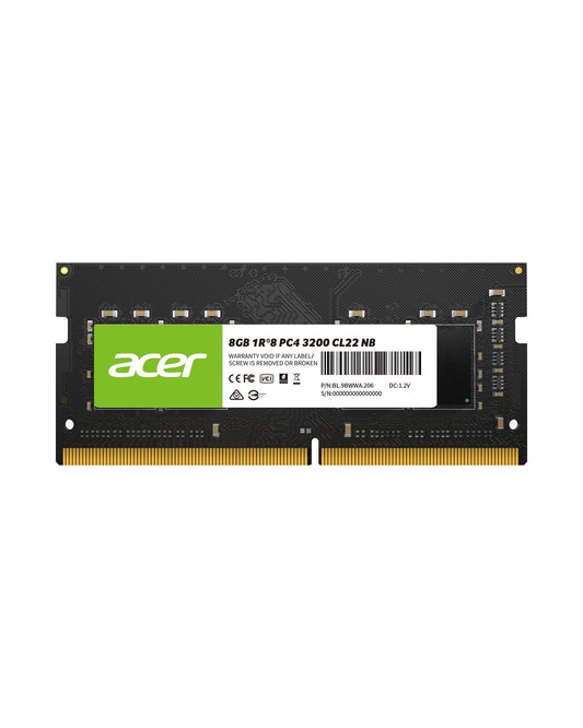 RAM ACER SD100 SODDR LAP 8GB 1X8 2666MHZ NEGRO