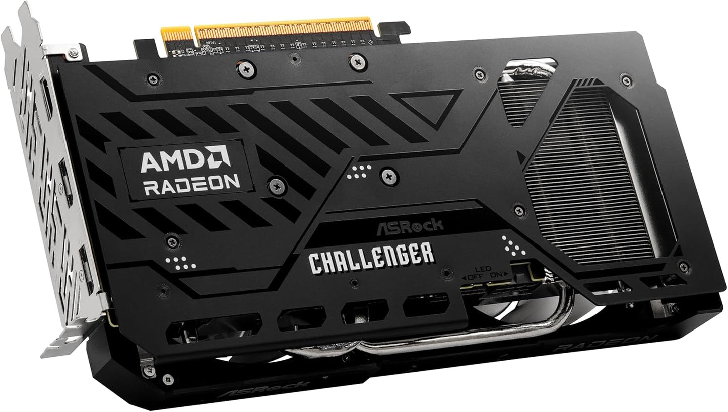 TARJETA DE VIDEO RADEON RX9060XT 16GB GDDR6 ASROCK CHALLENGER RX9060XT CL 16GO