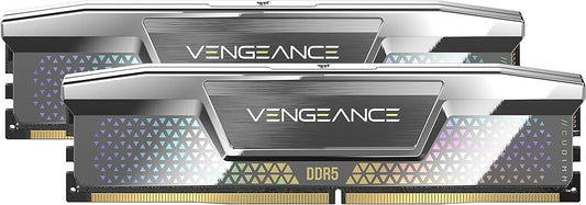 RAM CORSAIR DDR5 VENGEANCE CUDIMM 2X24 48GB 8400 PLATA