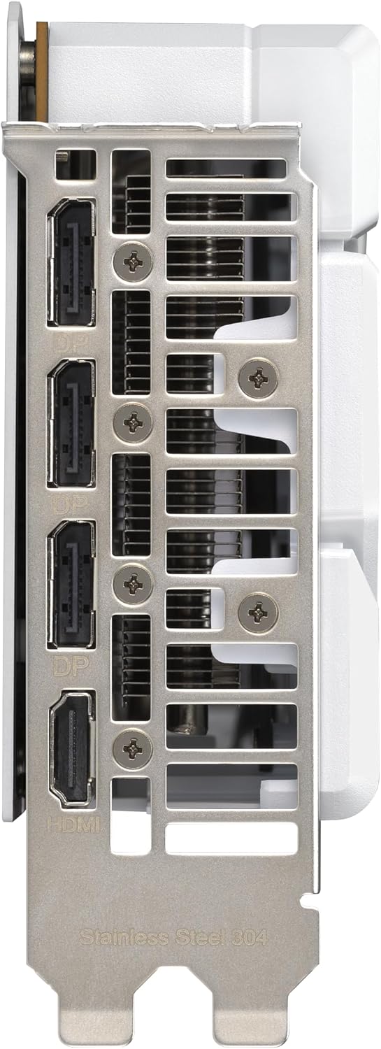 TARJETA DE VIDEO NVIDIA GEFORCE RTX5060 8GB OC GDDR7 ASUS DUAL BLANCA 90YV0N15-MVAA00