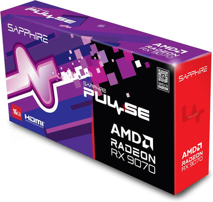 TARJETA DE VIDEO RADEON RX9070 16GB GDDR6 SAPPHIRE PULSE 11349-03-20G
