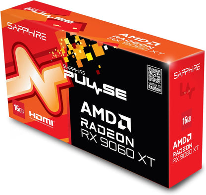 TARJETA DE VIDEO RADEON RX9060XT 16GB OC DDR6 SAPPHIRE PULSE 11350-03-20G