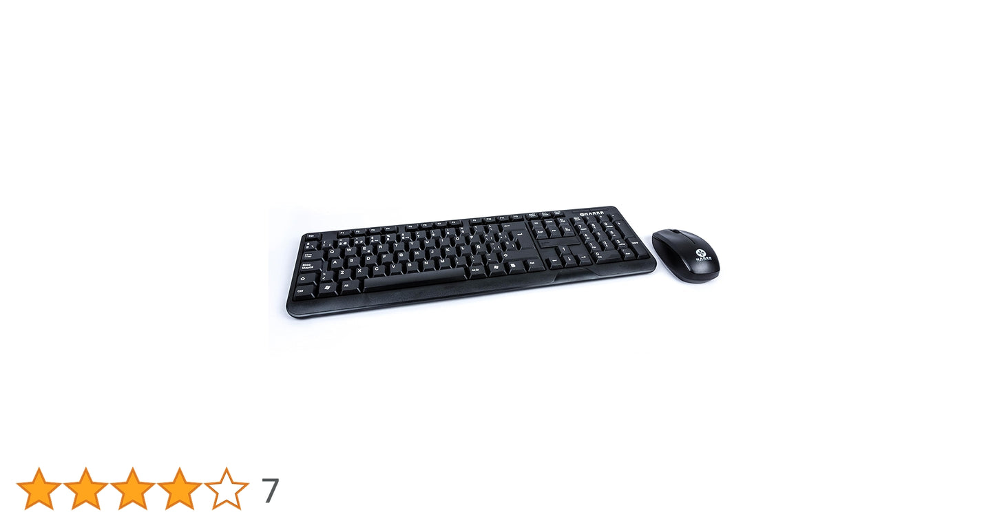 KIT 2 EN 1 USB NACEB 426 INALAMBRICO TEC MOU NA-426